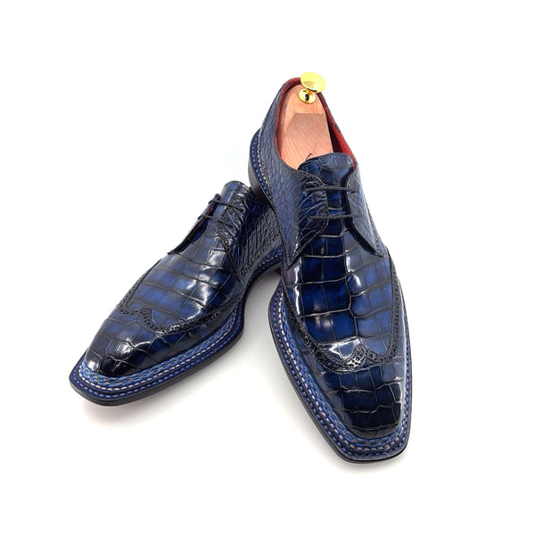 Maurice Custom Alligator Collab with Mr. Maximoff 2.0 - Lace-Up