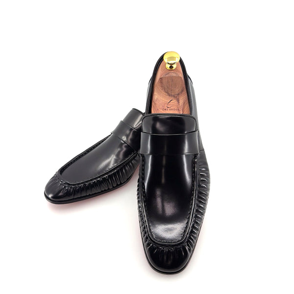 C Collection Nappa Leather Loafer - Black
