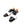 Ugo Vasare Vegas Leather Shoes - Black/Cream
