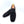 C Collection Suede Penny Loafer - Black