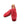 C Collection Deerskin Penny Loafer - Red