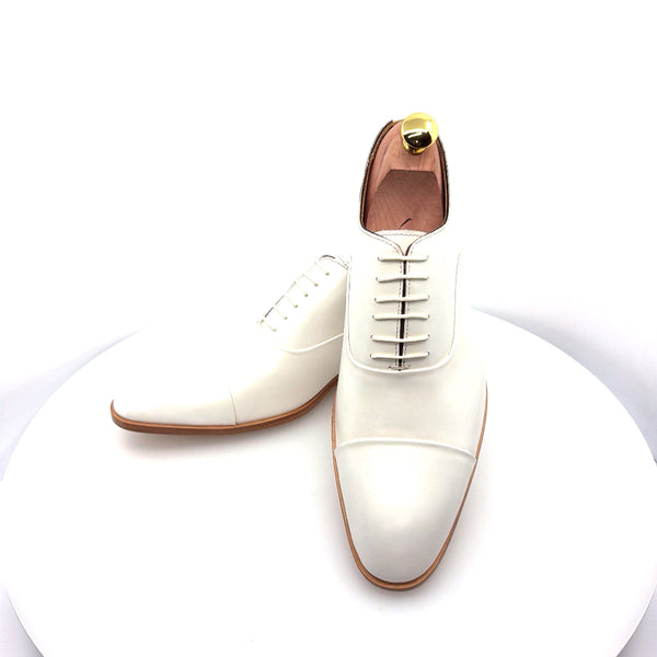 Ugo Vasare Vegas Leather Shoes - Cream