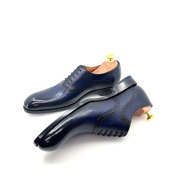 Ugo Vasare Leather Oxford - Navy