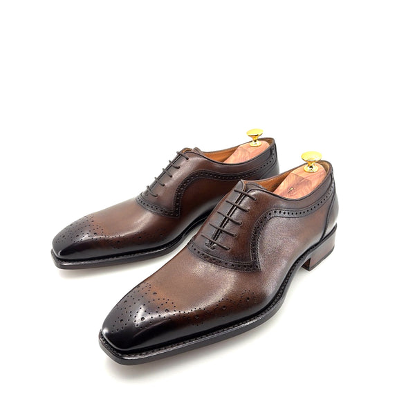 Ugo Vasare Zion Calfskin Oxford - Brown