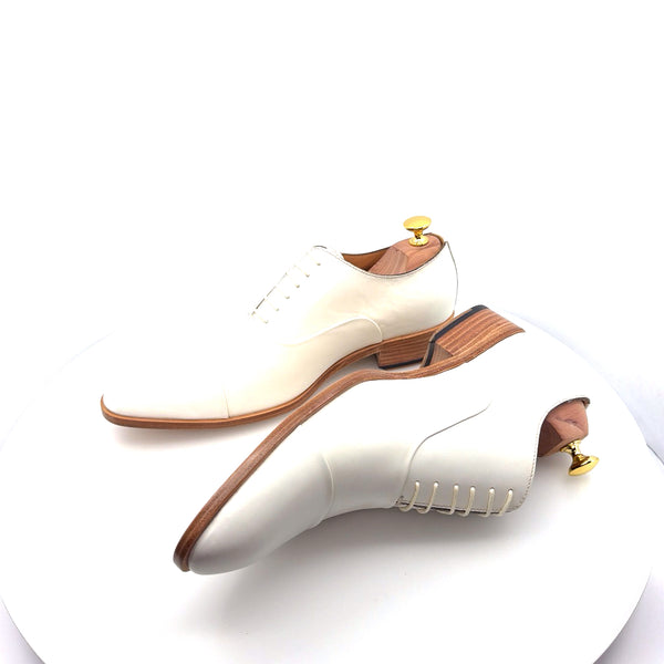 Ugo Vasare Vegas Leather Shoes - Cream