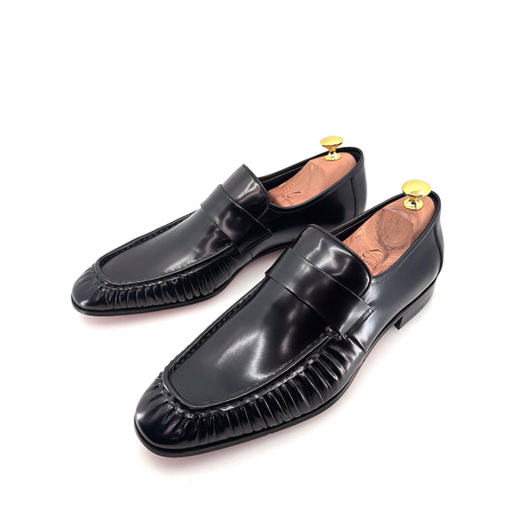 C Collection Nappa Leather Loafer - Black