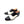 Ugo Vasare Vegas Leather Shoes - Black/Cream