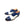Ugo Vasare Vegas Leather Shoes - Blue/Cream
