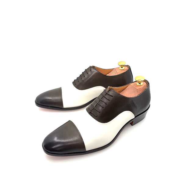 Ugo Vasare Vegas Leather Shoes - Brown/Cream