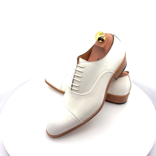Ugo Vasare Vegas Leather Shoes - Cream