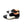 Ugo Vasare Vegas Leather Shoes - Black/Cream