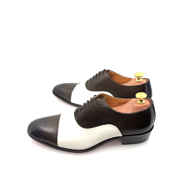 Ugo Vasare Vegas Leather Shoes - Brown/Cream