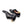 Maurice Raleigh Alligator Monkstrap Shoe - Black