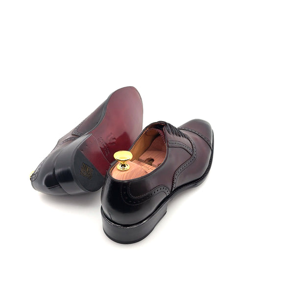 Ugo Vasare Calfskin Oxford - Burgundy