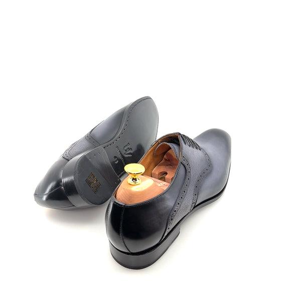 Ugo Vasare Leather Oxford - Grey