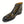 Burnished Alligator Lace-Up Cap-Toe Boot Brown