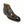 Burnished Alligator Lace-Up Cap-Toe Boot Brown
