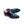 Ugo Vasare Jason Wholecut Patent Calfskin Oxford - Navy