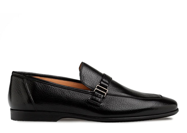 Style: Alarcon Deerskin Loafer Black