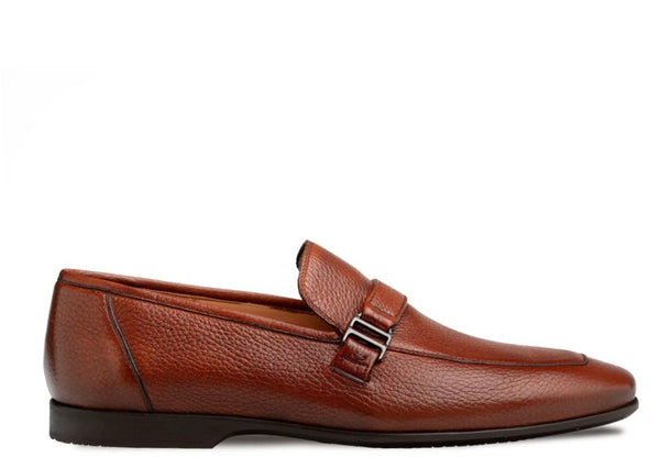 Style: Alarcon Deerskin Loafer Cognac