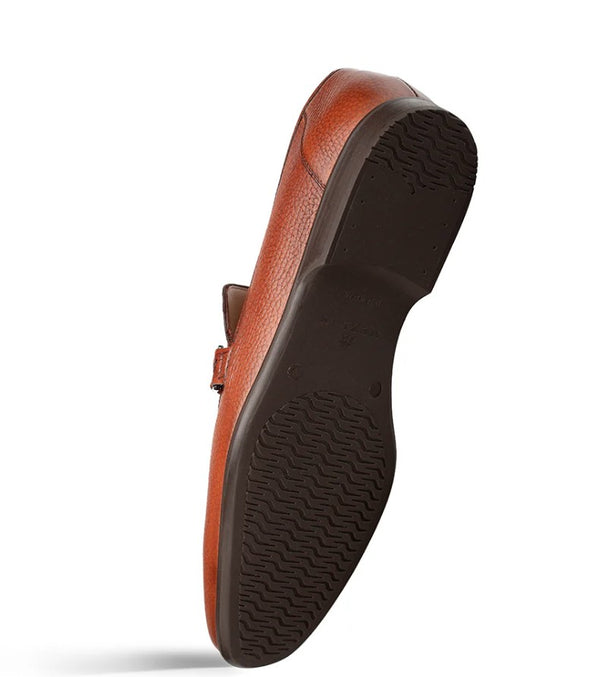 Style: Alarcon Deerskin Loafer Cognac