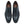 Corrente Deerskin Cap Toe Oxford - Navy
