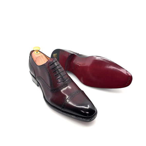 Ugo Vasare Calfskin Oxford - Burgundy