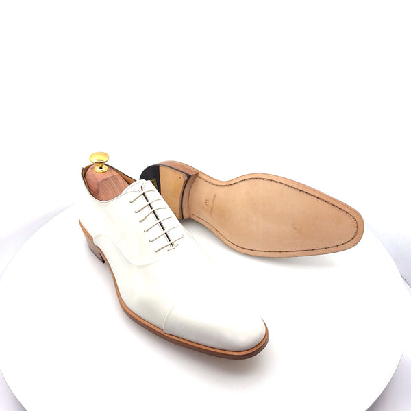 Ugo Vasare Vegas Leather Shoes - Cream