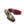 Maurice Salvatore Alligator Monkstrap - Burgundy/Greene