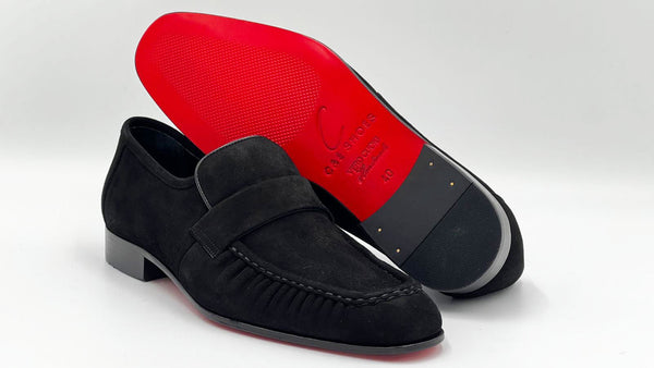 Style: 24144-Black Suede