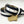 Style: C Collection Leather Belt Black/White