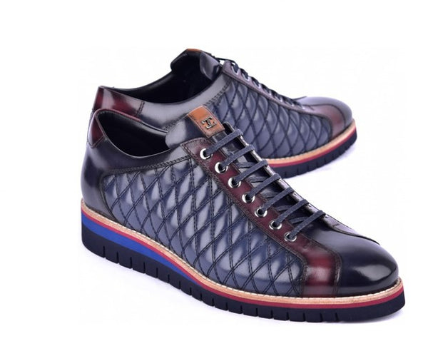 Style: 4005HS-Navy/Burgundy