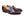 Burnished Calfskin Slip-On Loafer Brown