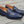 Burnished Calfskin Slip-On Loafer Blue