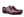 Burnished Calfskin Lace-Up Oxford Burgundy
