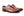 Burnished Calfskin Lace-Up Oxford Cognac