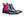 Burnished Calfskin Slip-On Boot Black/Red