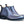 Burnished Calfskin Slip-On Boot Grey