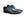 Burnished Calfskin Lace-Up Oxford Black