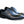 Burnished Calfskin Lace-Up Oxford Black