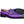 Patina Calfskin Slip-On Penny Loafer Purple