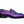 Patina Calfskin Slip-On Penny Loafer Purple