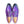 Patina Calfskin Slip-On Penny Loafer Purple