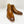Burnished Calfskin Slip-On Boot Cognac/Red Sole