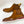 Burnished Calfskin Slip-On Boot Cognac/Red Sole