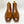 Burnished Calfskin Slip-On Boot Cognac/Red Sole
