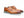 Burnished Calfskin Lace-Up Shoe Cognac