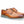 Burnished Calfskin Lace-Up Shoe Cognac