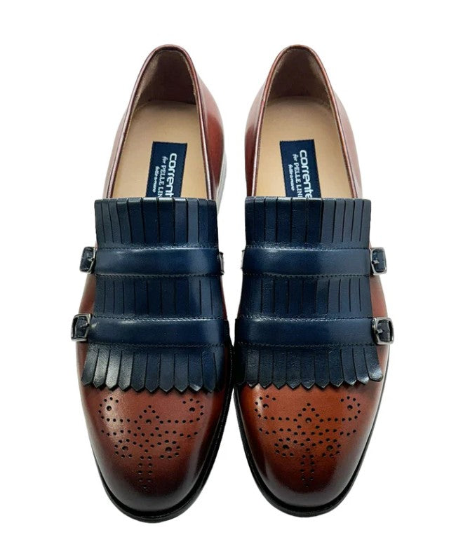 Corrente Style 5211 Navy/Brown