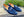 Leather & Suede Slip-On Loafer Blue